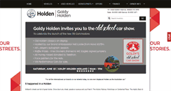 Desktop Screenshot of goldymotorsholden.com.au